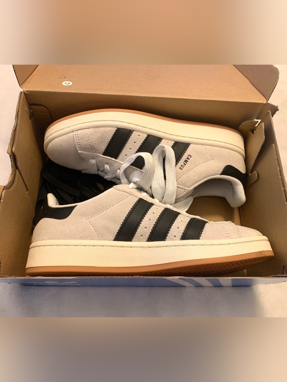 Adidas Originals Campus 00s "Crystal White / Core Black" - New